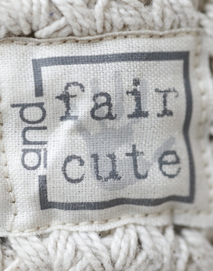 logo kinderlabel fair and cute